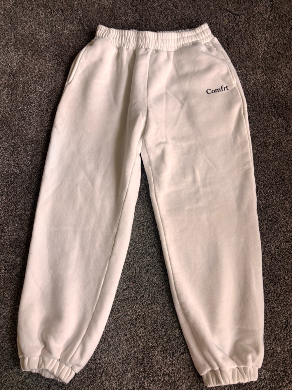 White Woman’s Comfrt sweatpants